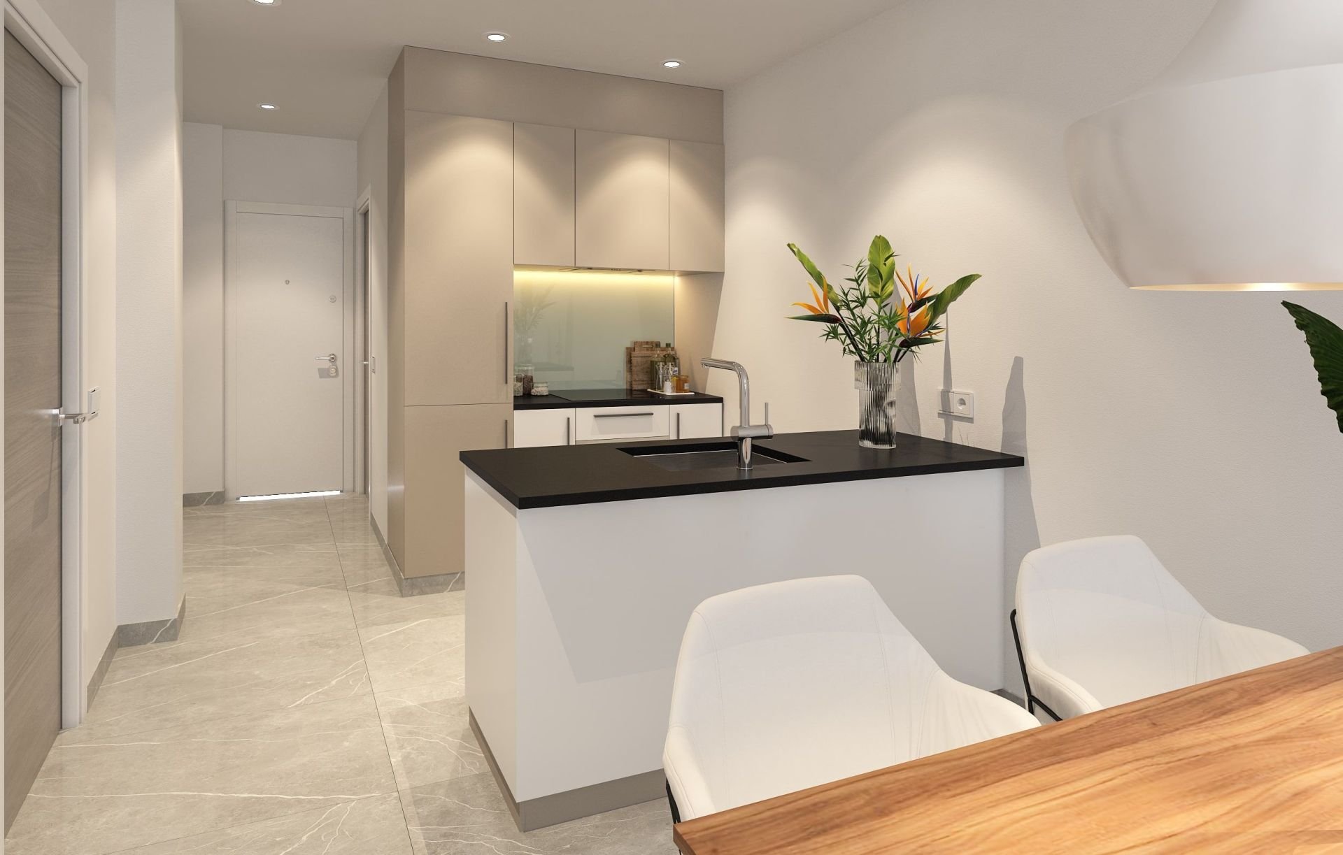 Appartamento a Xeresa, Valencia, Spagna 2 camere da letto, 102 mq. N° 95421