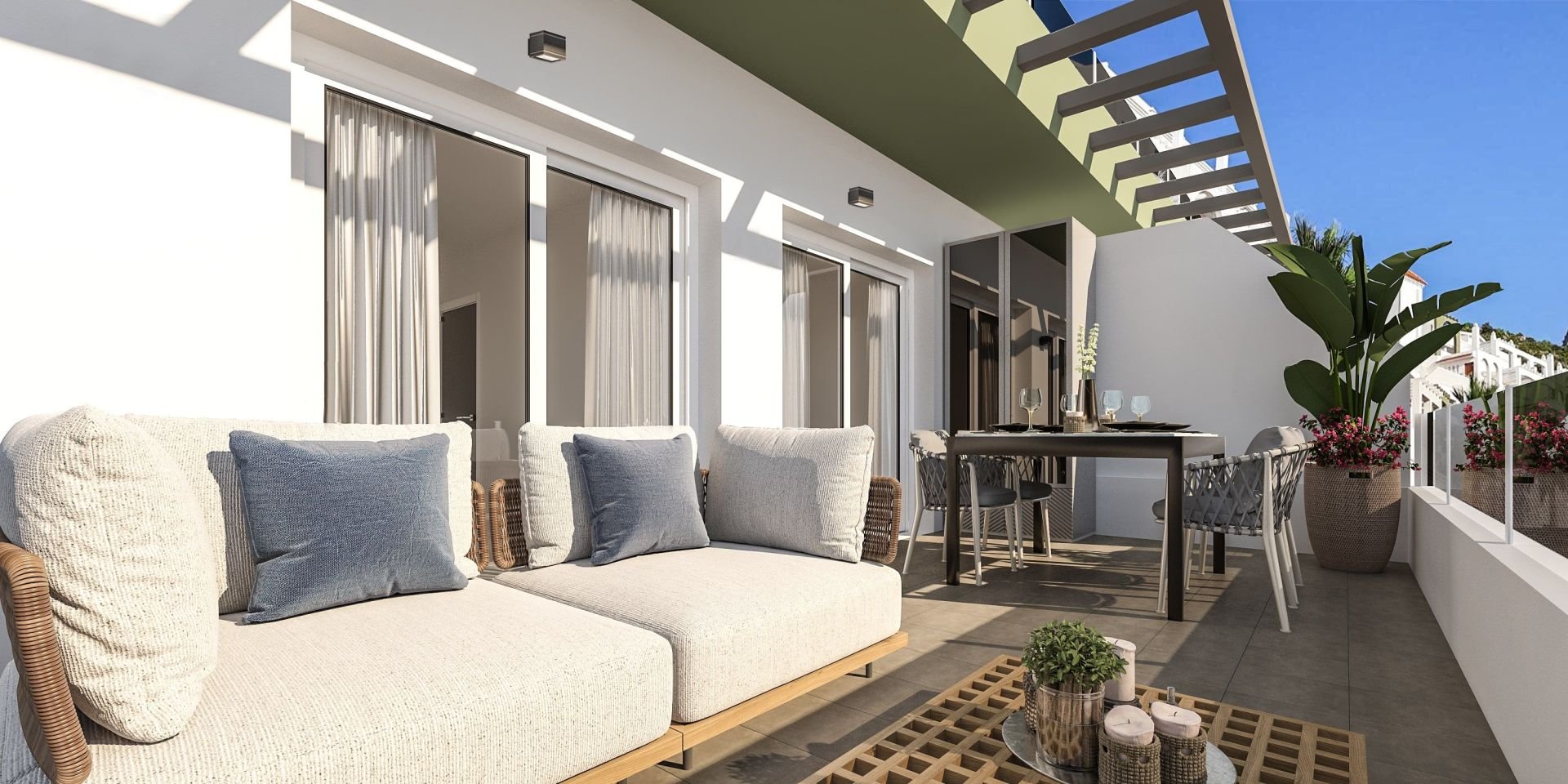 Appartamento a Xeresa, Valencia, Spagna 2 camere da letto, 102 mq. N° 95421