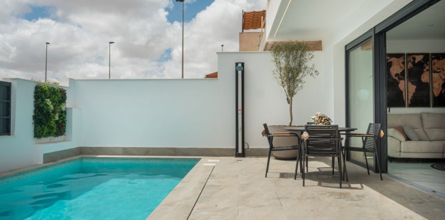 Hus i San Pedro del Pinatar, Murcia, Spanien 3 sovrum, 230 kvm. Nr. 95423
