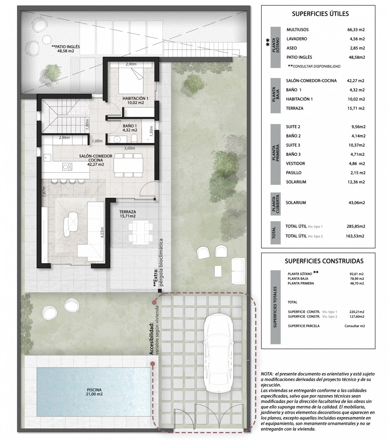 Villa i Finestrat, Alicante, Spanien 3 sovrum, 128 kvm. Nr. 87445