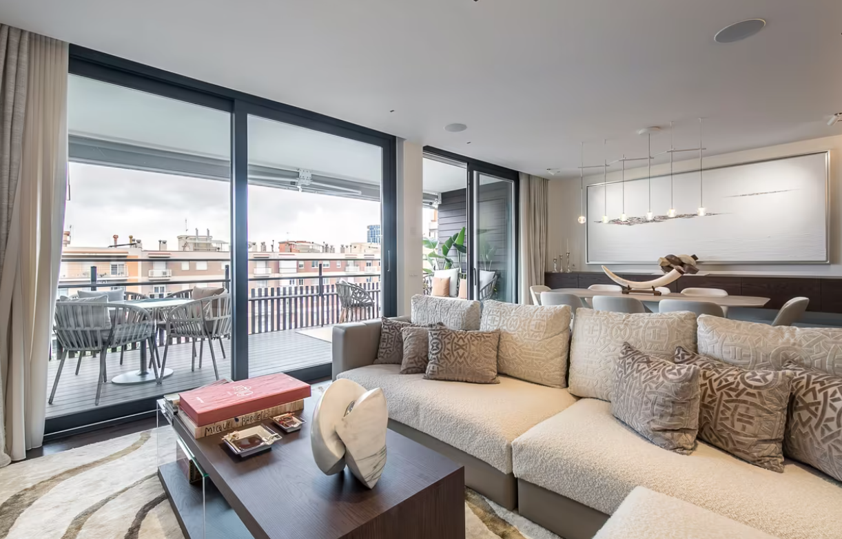 Wohnung in Barcelona, Spanien 2 Schlafzimmer, 140 m2 Nr. 49482