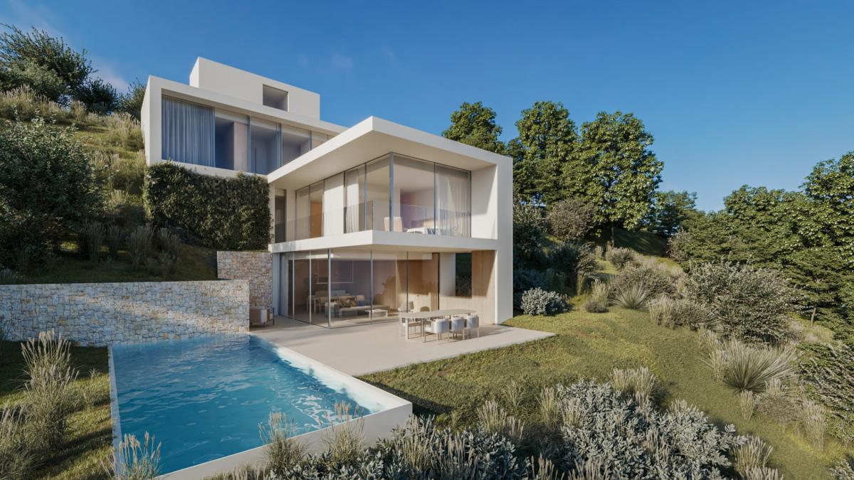 Villa en Benissa, Alicante, España 4 dormitorios, 330 m2 No. 86736