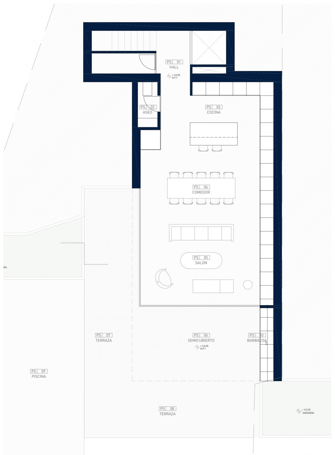 Villa en Benissa, Alicante, España 4 dormitorios, 330 m2 No. 86736