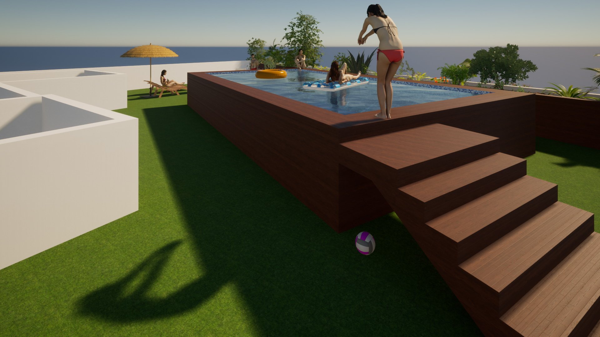 Apartment in Polonia X, Torrevieja, Alicante, Spa, 1 bedroom, 56.59 sq.m. No. 91781