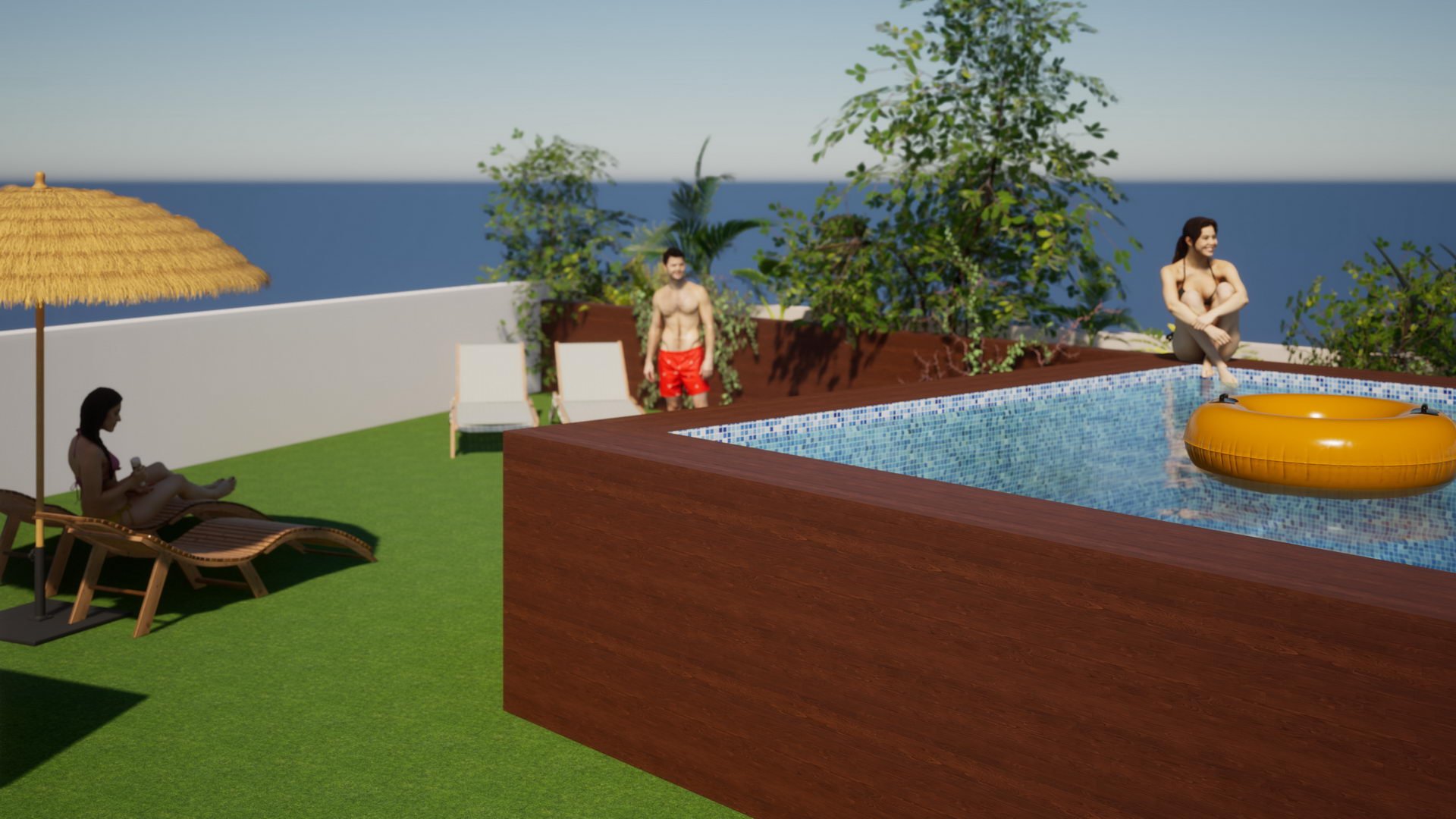 Apartment in Polonia X, Torrevieja, Alicante, Spa, 1 bedroom, 56.59 sq.m. No. 91781