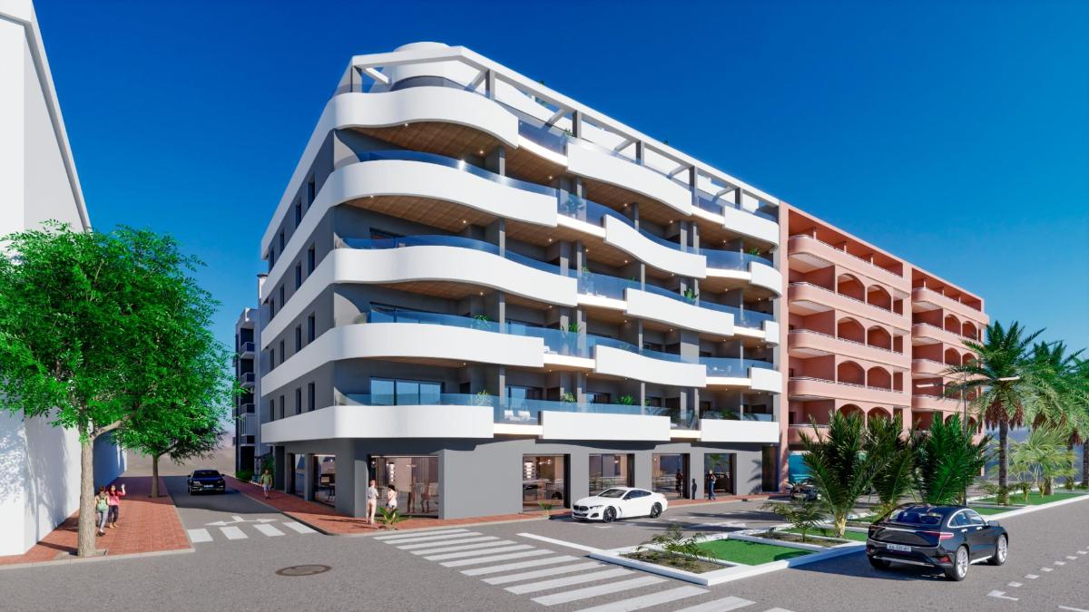 Kattohuoneisto Torrevieja, Alicante, Espanja 3 makuuhuonetta, 188 m2 No. 112883