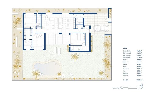 Villa zum Verkauf Banos Y Mendigo, Murcia, Spanien 3 Schlafzimmer, 213 m2 Nr. 112679 - Foto 19