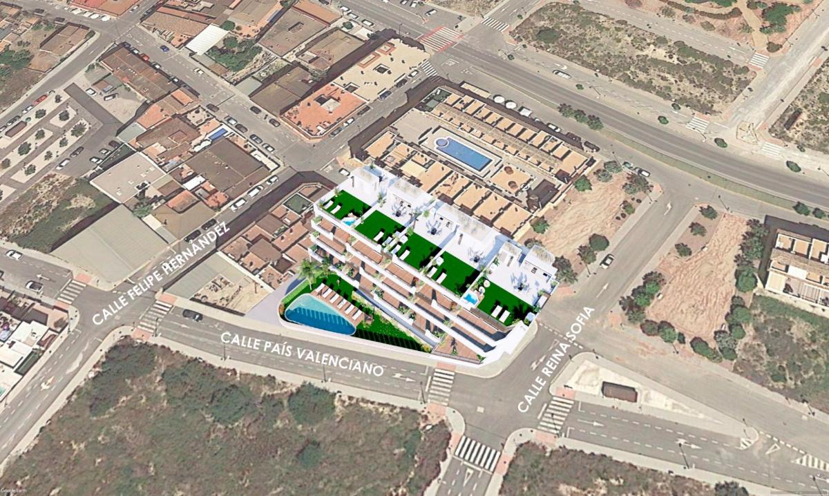 Apartment à Benijofar, Alicante, Espagne 3 chambres, 94 m2 No. 99209