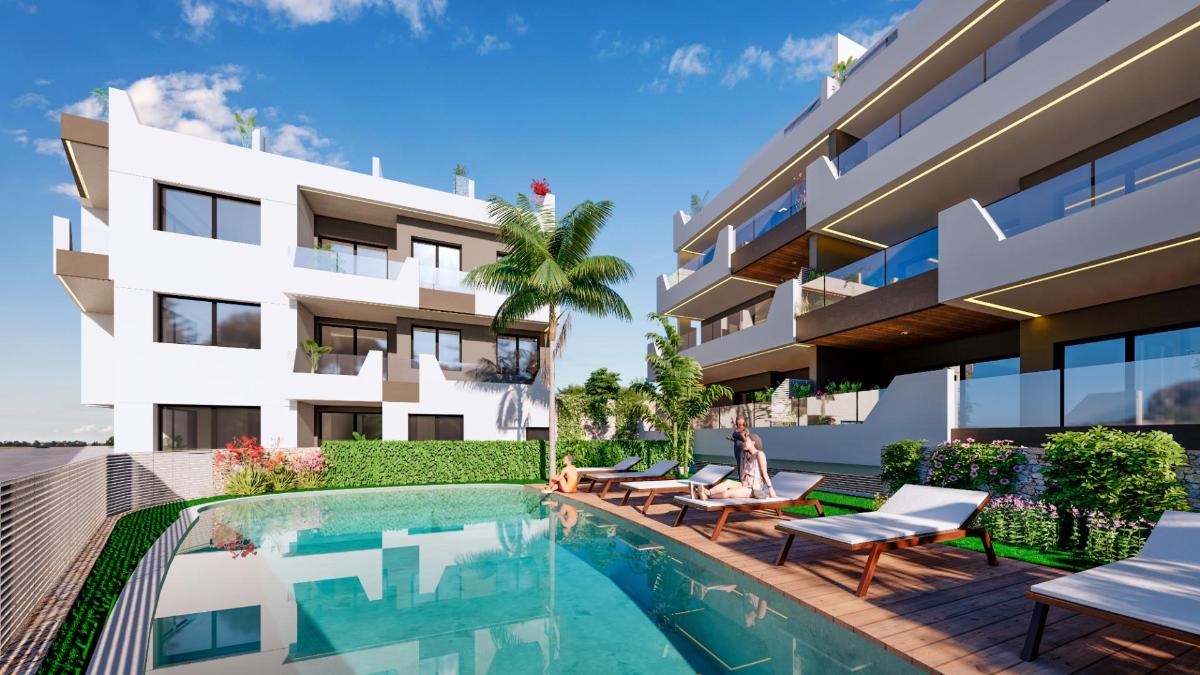 Apartment à Benijofar, Alicante, Espagne 3 chambres, 94 m2 No. 99209