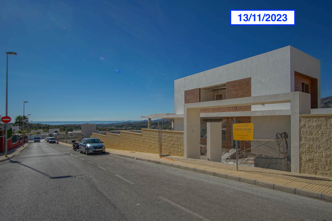 Villa i Finestrat, Alicante, Spanien 5 sovrum, 217 kvm. Nr. 89877