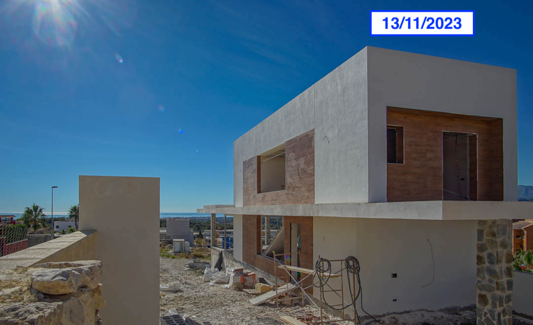 Villa i Finestrat, Alicante, Spanien 5 sovrum, 217 kvm. Nr. 89877