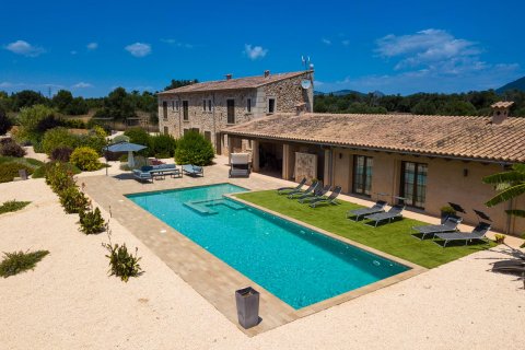 Finca myytävänä Llucmajor, Mallorca, Espanja, 5 makuuhuonetta, 450 m2 No. 117449 - kuva 2