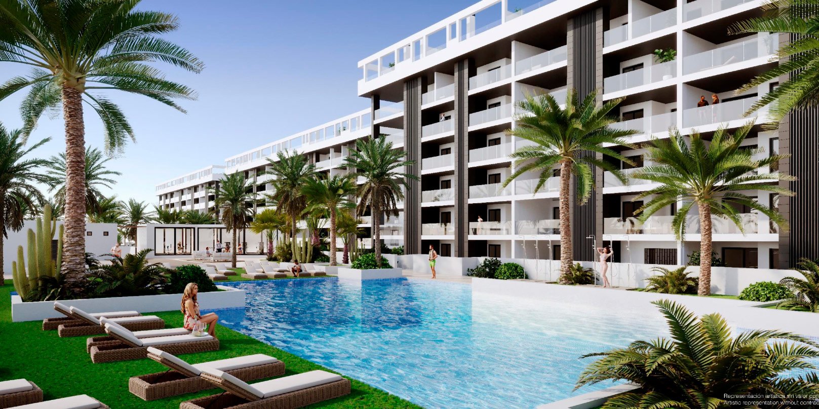 Dzīvoklis Torrevieja, Alicante, Spānijā 2 istabas, 65 m2 Nr. 110102