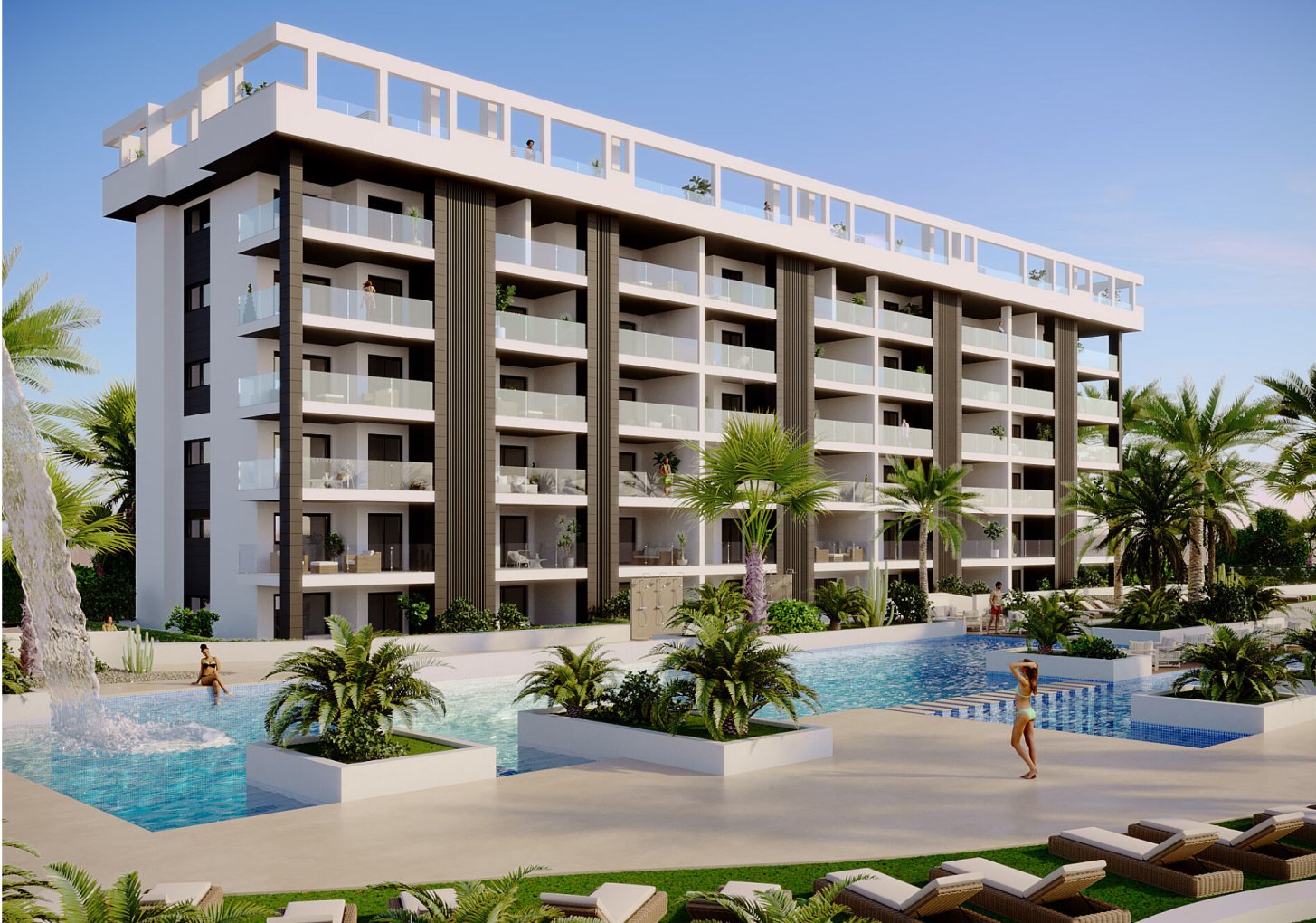 Dzīvoklis Torrevieja, Alicante, Spānijā 2 istabas, 65 m2 Nr. 110102