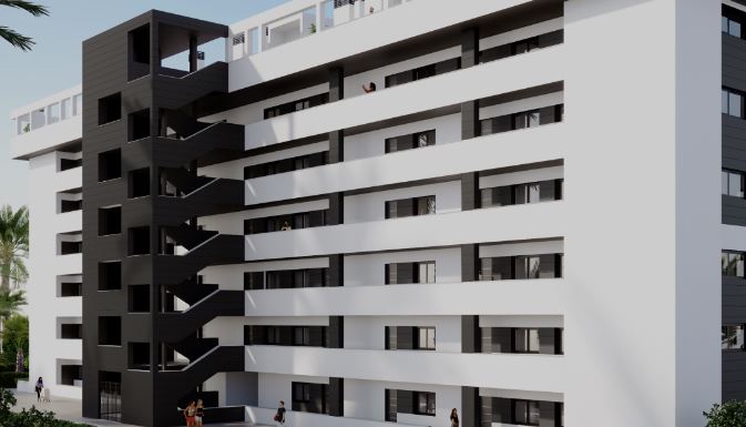 Dzīvoklis Torrevieja, Alicante, Spānijā 2 istabas, 65 m2 Nr. 110102