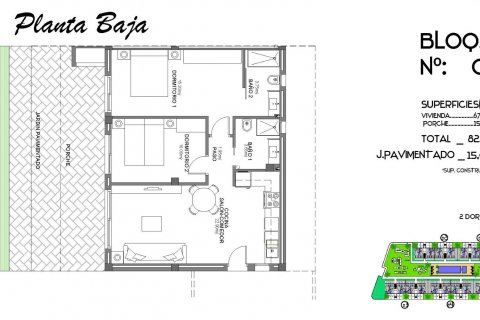 Bungalow Algorfa, Alicante, Hiszpania 2 sypialnie, 67 mkw. nr 111226 – zdjęcie 20