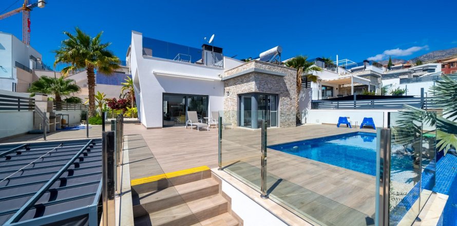 Villa Finestrat, Alicante, Spagna 3 camere da letto, 350 mq. N° 109099