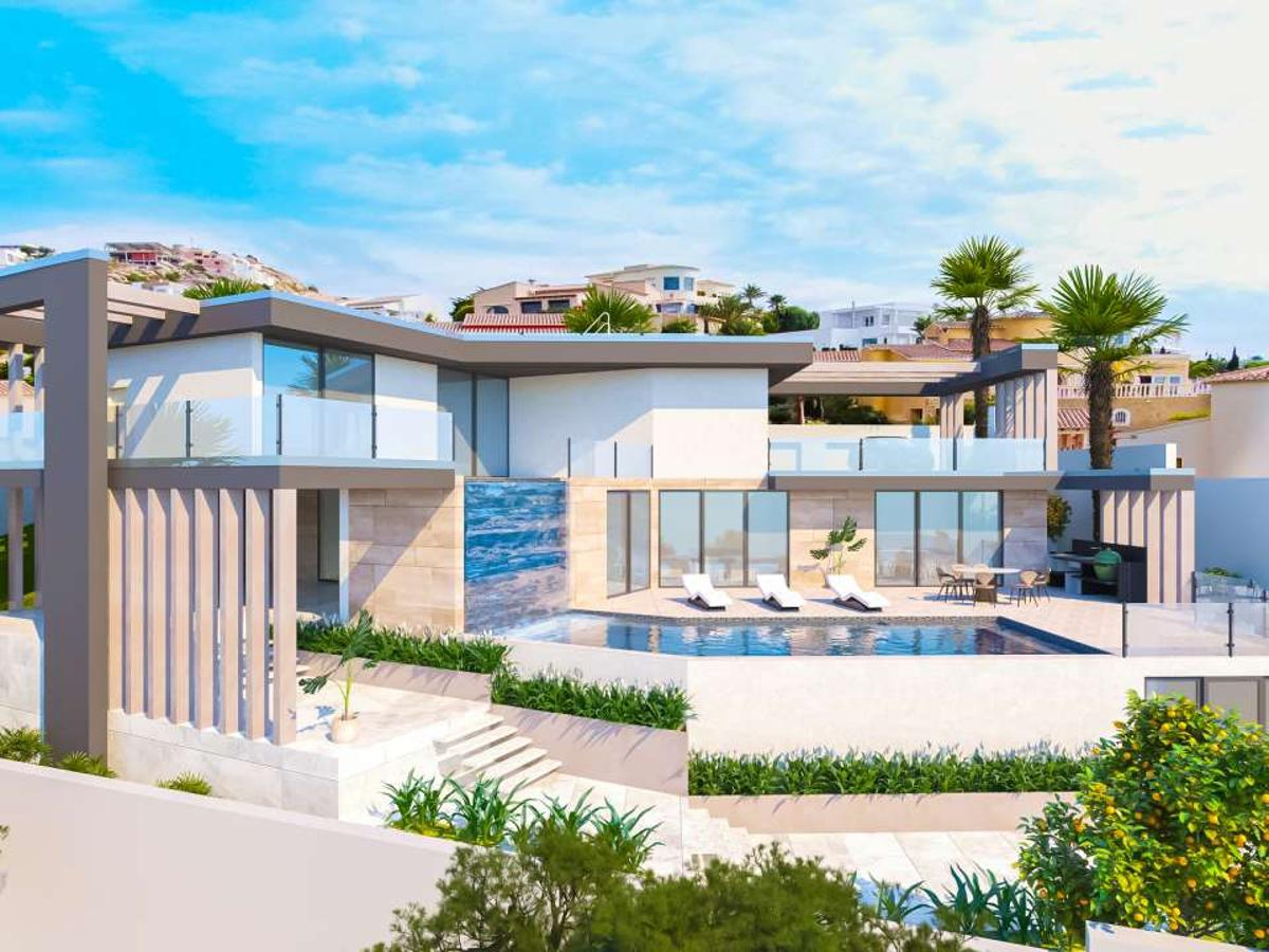 Villa a Cumbre Del Sol, Alicante, Spagna 4 camere da letto, 451 mq. N° 112980