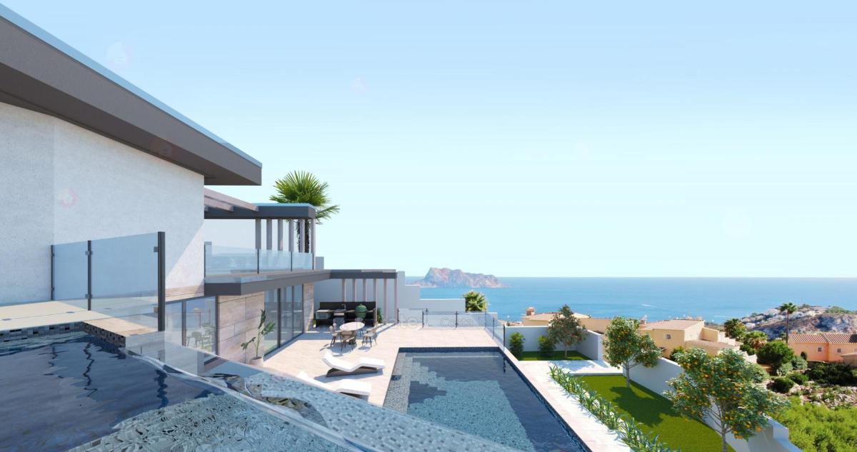 Villa a Cumbre Del Sol, Alicante, Spagna 4 camere da letto, 451 mq. N° 112980