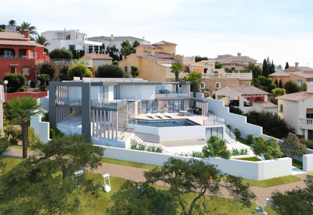 Villa a Cumbre Del Sol, Alicante, Spagna 4 camere da letto, 451 mq. N° 112980