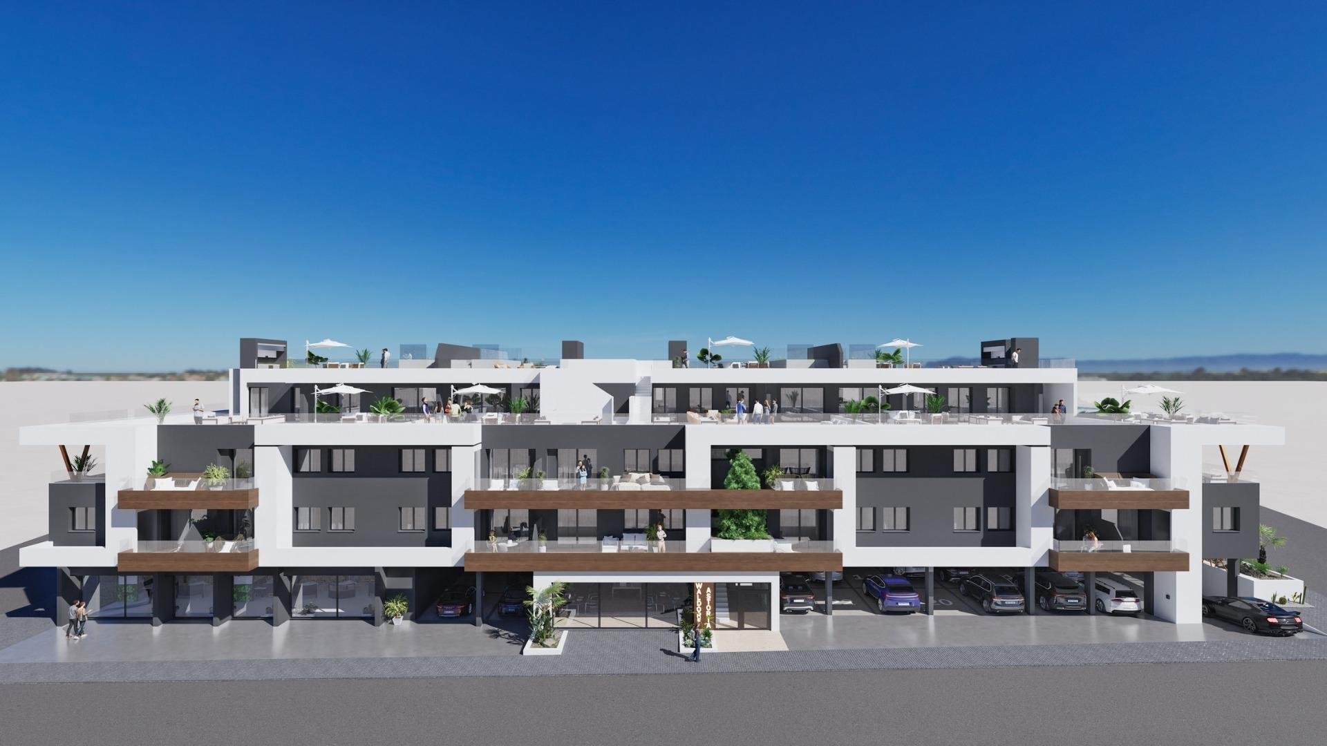 Huoneisto Benijofar, Alicante, Espanja 3 makuuhuonetta, 91 m2 No. 94755