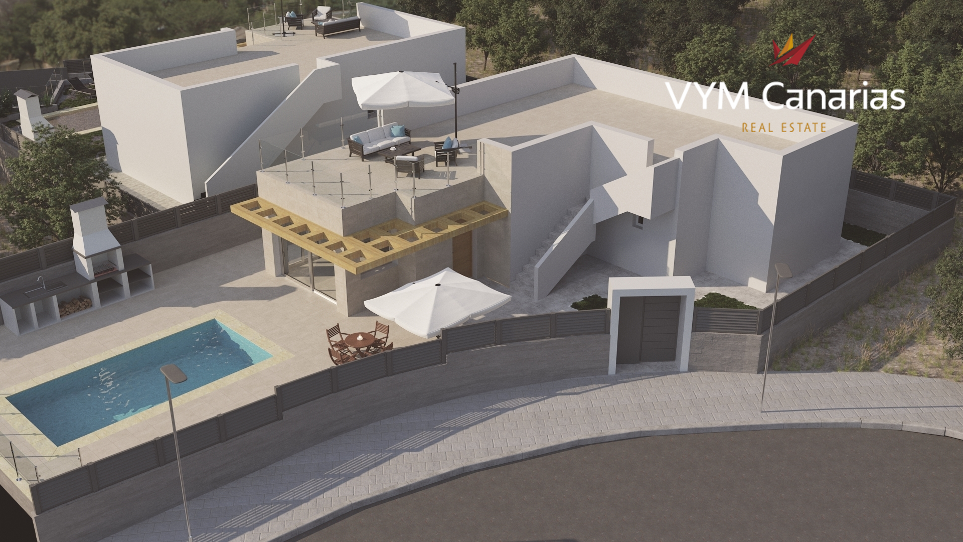 Villa in Polop, Alicante, Spain 3 bedrooms, 107 sq.m. No. 93060