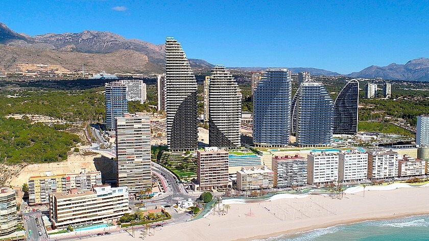 Apartament w Benidorm, Alicante, Hiszpania 2 sypialnie, 86 mkw. nr 103327