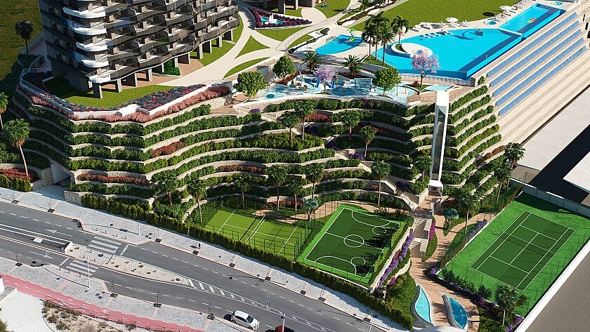 Apartament w Benidorm, Alicante, Hiszpania 2 sypialnie, 86 mkw. nr 103327