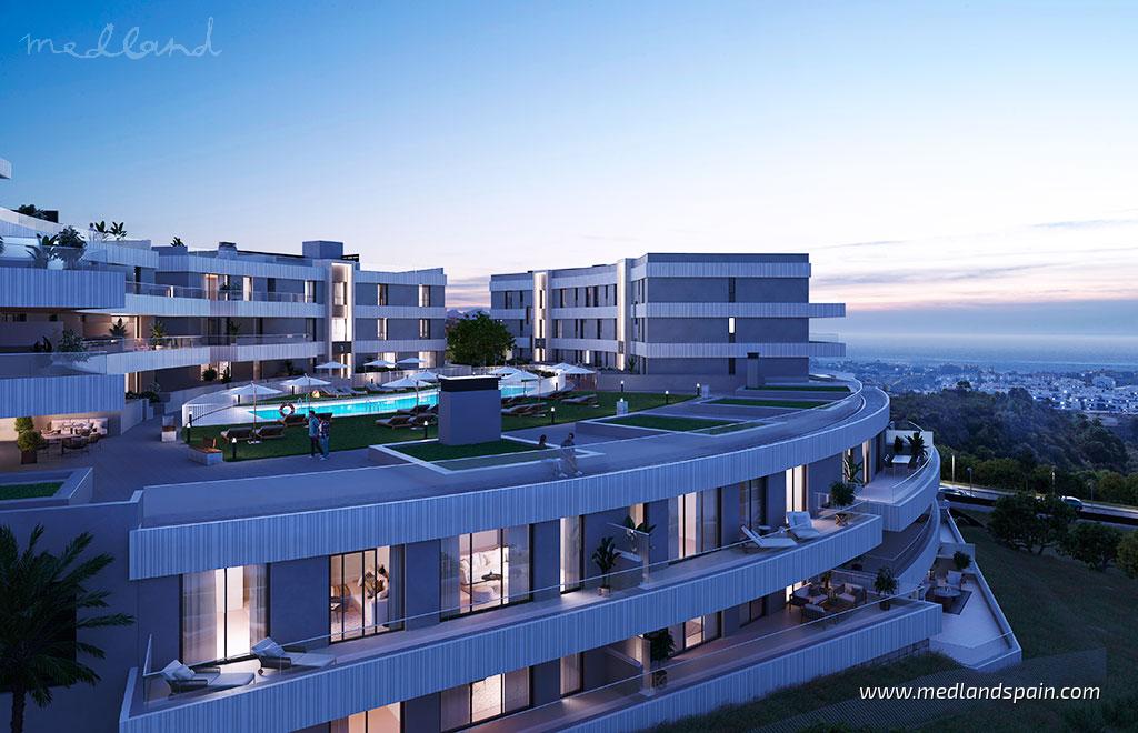 Квартира в Эстепона, Малага, Испания 2 спальни, 174м2 №62490