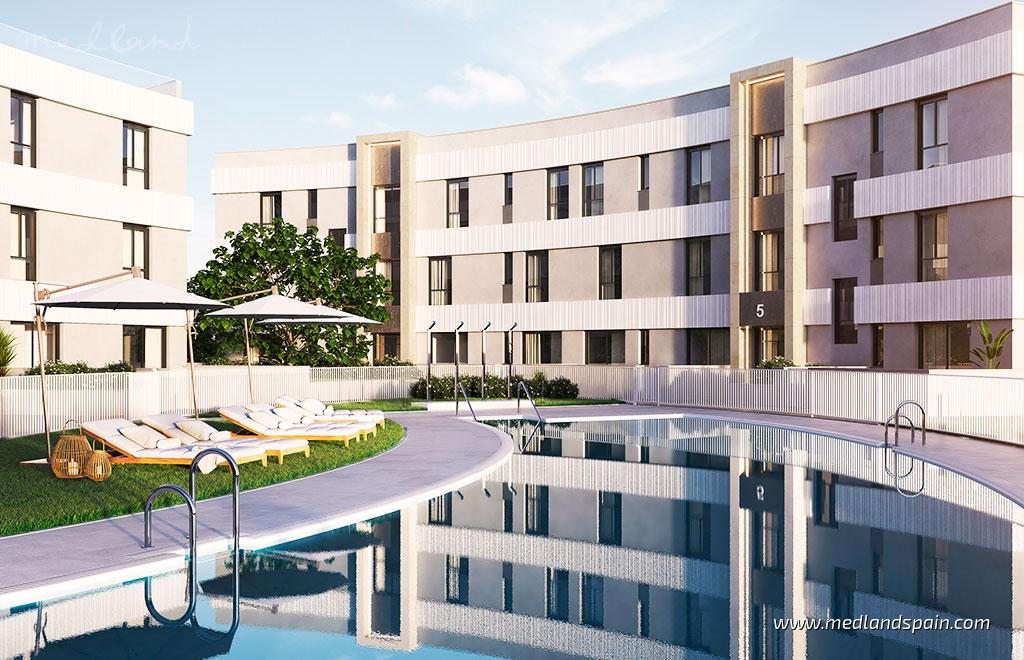 Квартира в Эстепона, Малага, Испания 2 спальни, 174м2 №62490
