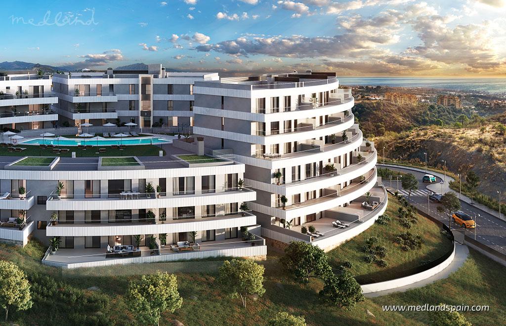 Квартира в Эстепона, Малага, Испания 2 спальни, 174м2 №62490