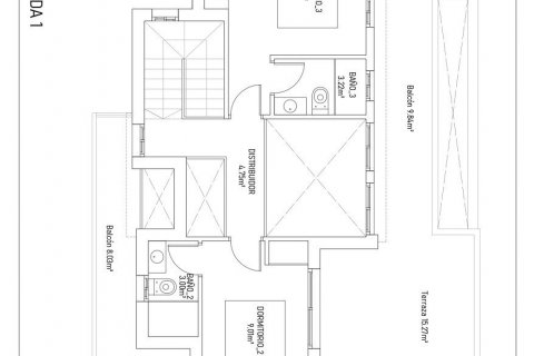 Villa en venta Torrevieja, Alicante, España 3 dormitorios, 185 m2 No. 111412 - foto 11