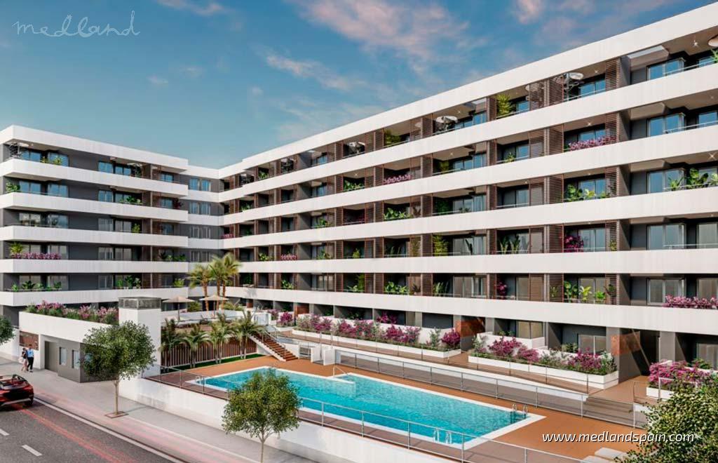 Apartament w Aguilas, Murcia, Hiszpania 3 sypialnie, 112 mkw. nr 108502