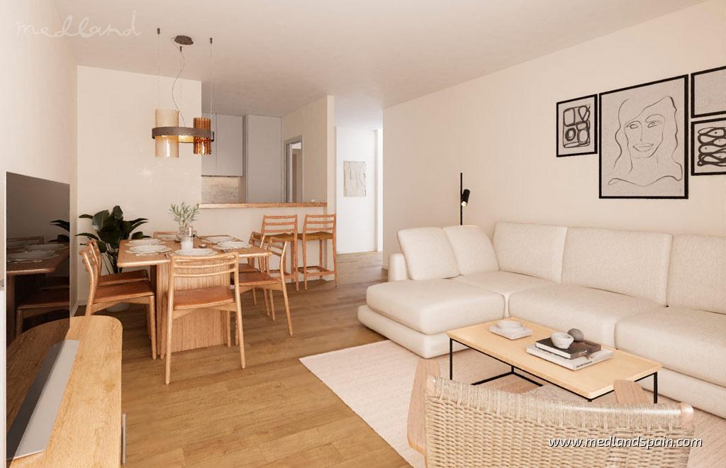 Apartament w Aguilas, Murcia, Hiszpania 3 sypialnie, 112 mkw. nr 108502