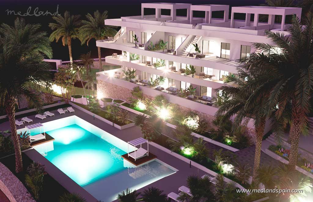 Wohnung in Finestrat, Alicante, Spanien 2 Schlafzimmer, 68 m2 Nr. 108505