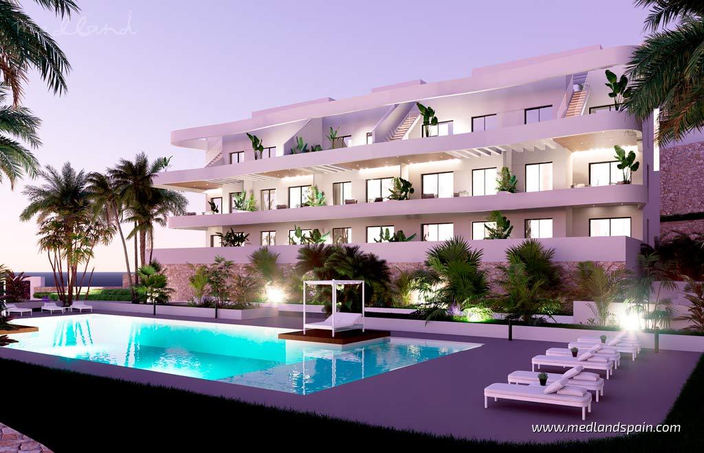 Wohnung in Finestrat, Alicante, Spanien 2 Schlafzimmer, 68 m2 Nr. 108505