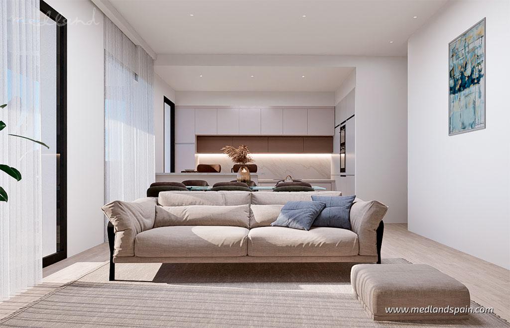 Wohnung in Finestrat, Alicante, Spanien 2 Schlafzimmer, 68 m2 Nr. 108505