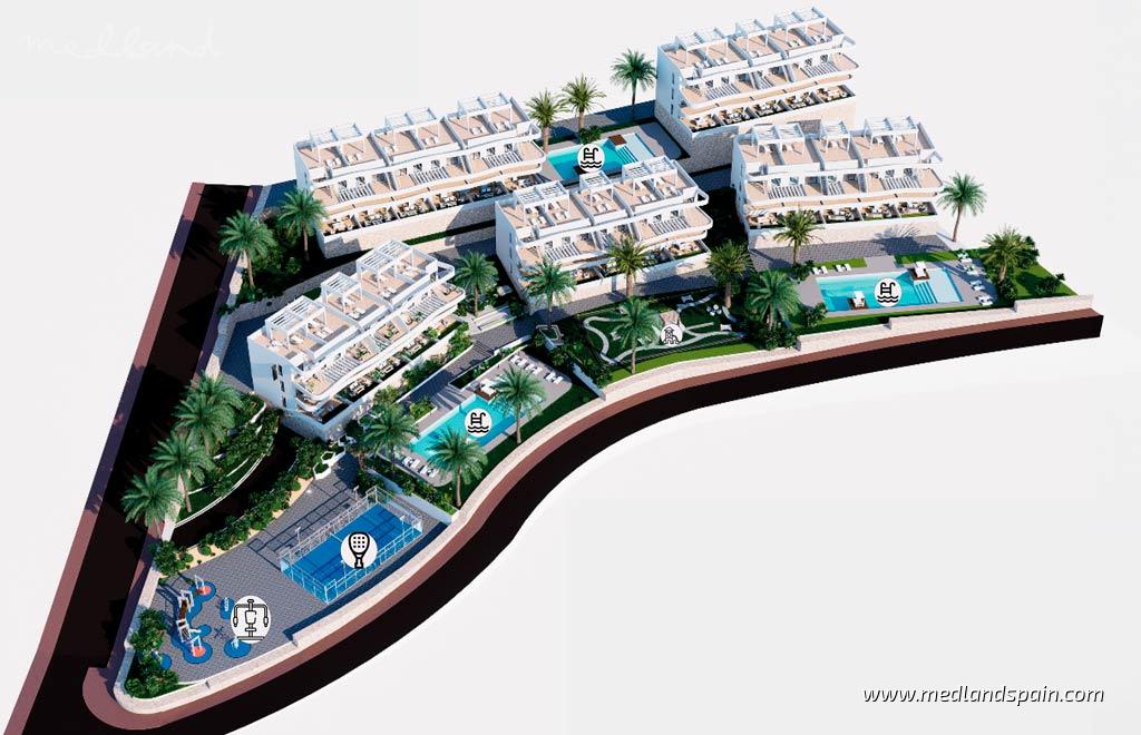 Wohnung in Finestrat, Alicante, Spanien 2 Schlafzimmer, 68 m2 Nr. 108505
