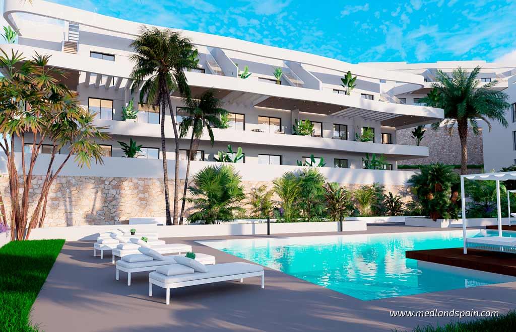Wohnung in Finestrat, Alicante, Spanien 2 Schlafzimmer, 68 m2 Nr. 108505