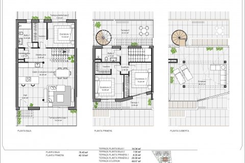 Townhouse zum Verkauf Polop, Alicante, Spanien 3 Schlafzimmer, 120 m2 Nr. 94927 - Foto 10