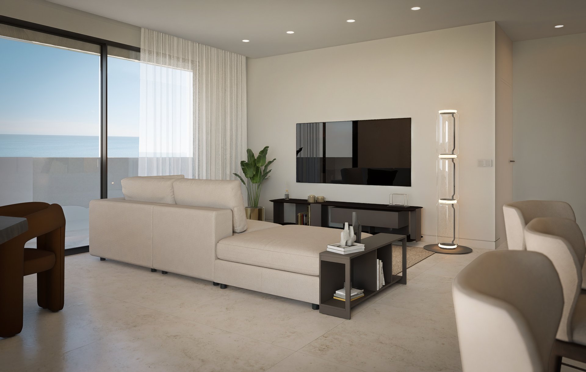 Penthäuser in Calpe, Alicante, Spanien 1 Schlafzimmer, 53 m2 Nr. 110792
