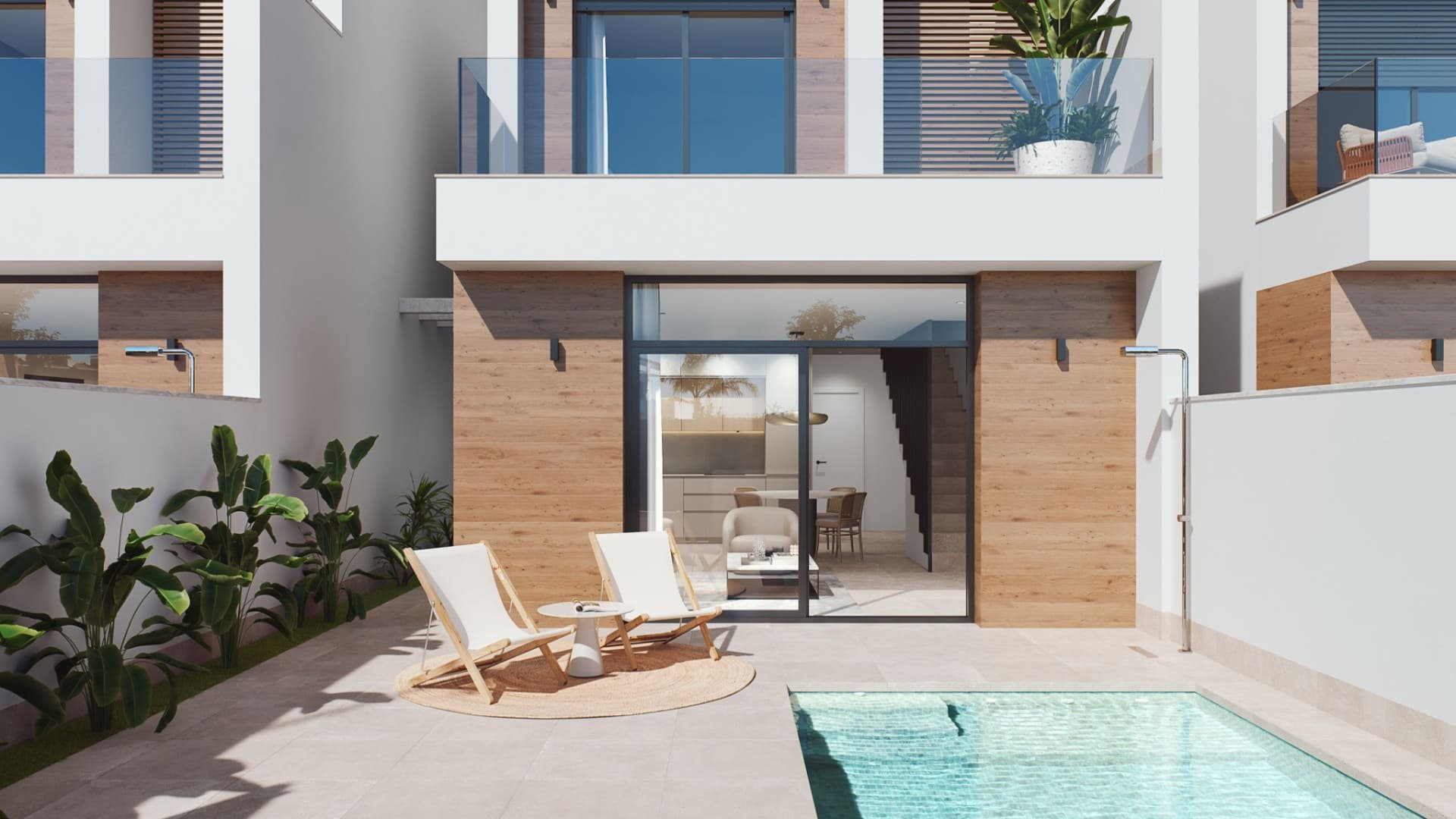 Villa La Pinada Nature Resort, San Pedro del Pinatar, Murcia, Spānijā 3 istabas, 107.46 m2 Nr. 90826