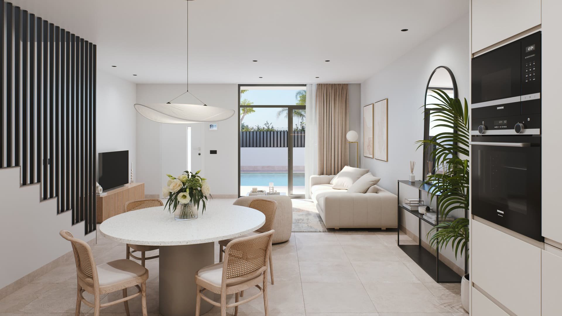 Villa La Pinada Nature Resort, San Pedro del Pinatar, Murcia, Spānijā 3 istabas, 107.46 m2 Nr. 90826