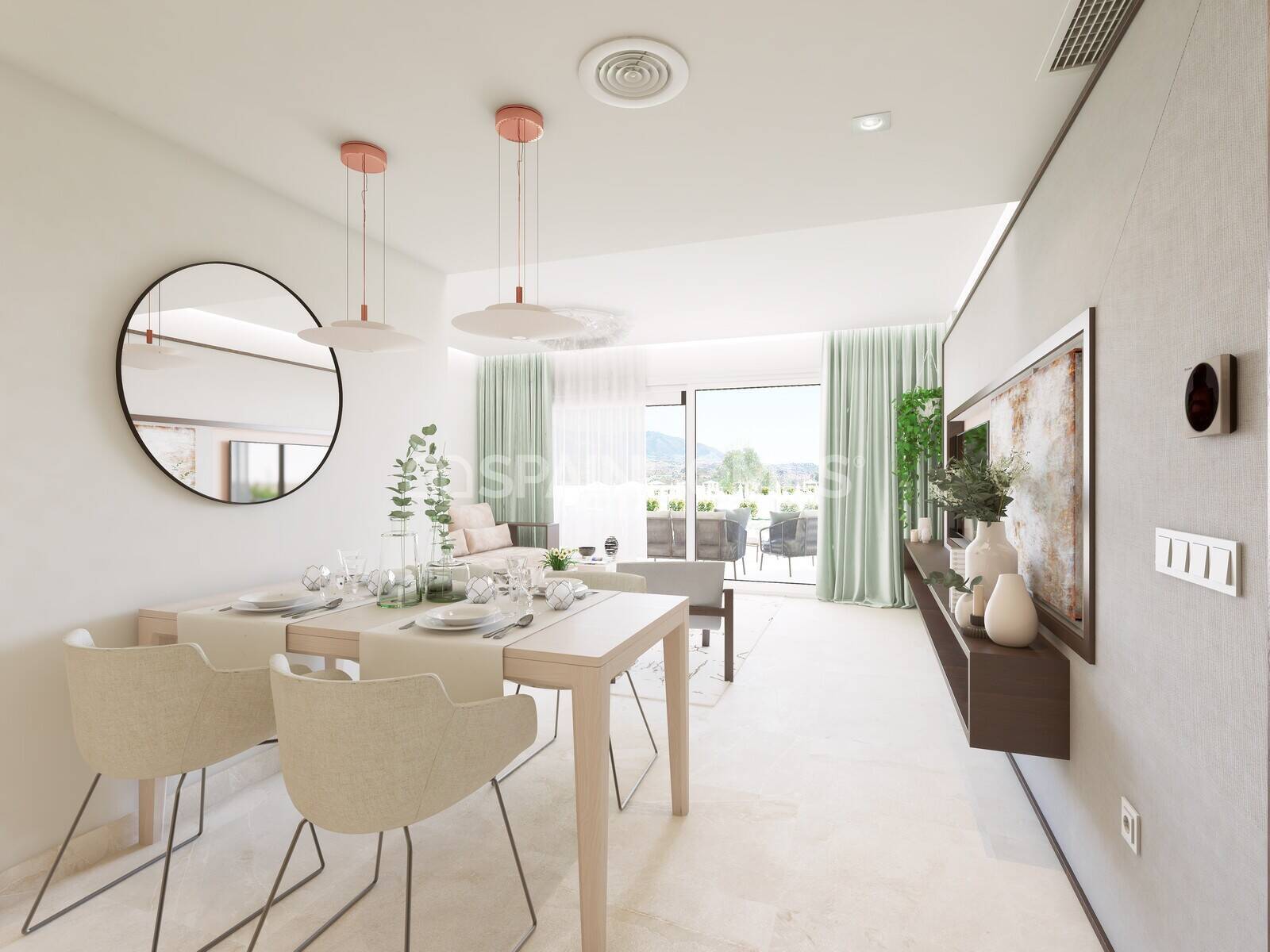 Wohnung in Mijas, Malaga, Spanien 3 Schlafzimmer, 102 m2 Nr. 59596