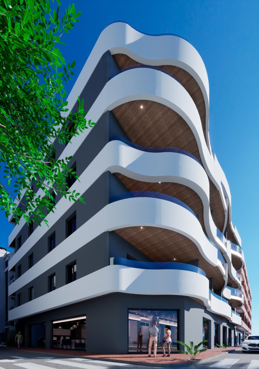 Penthauss Torrevieja, Alicante, Spānijā 2 istabas, 54 m2 Nr. 93727