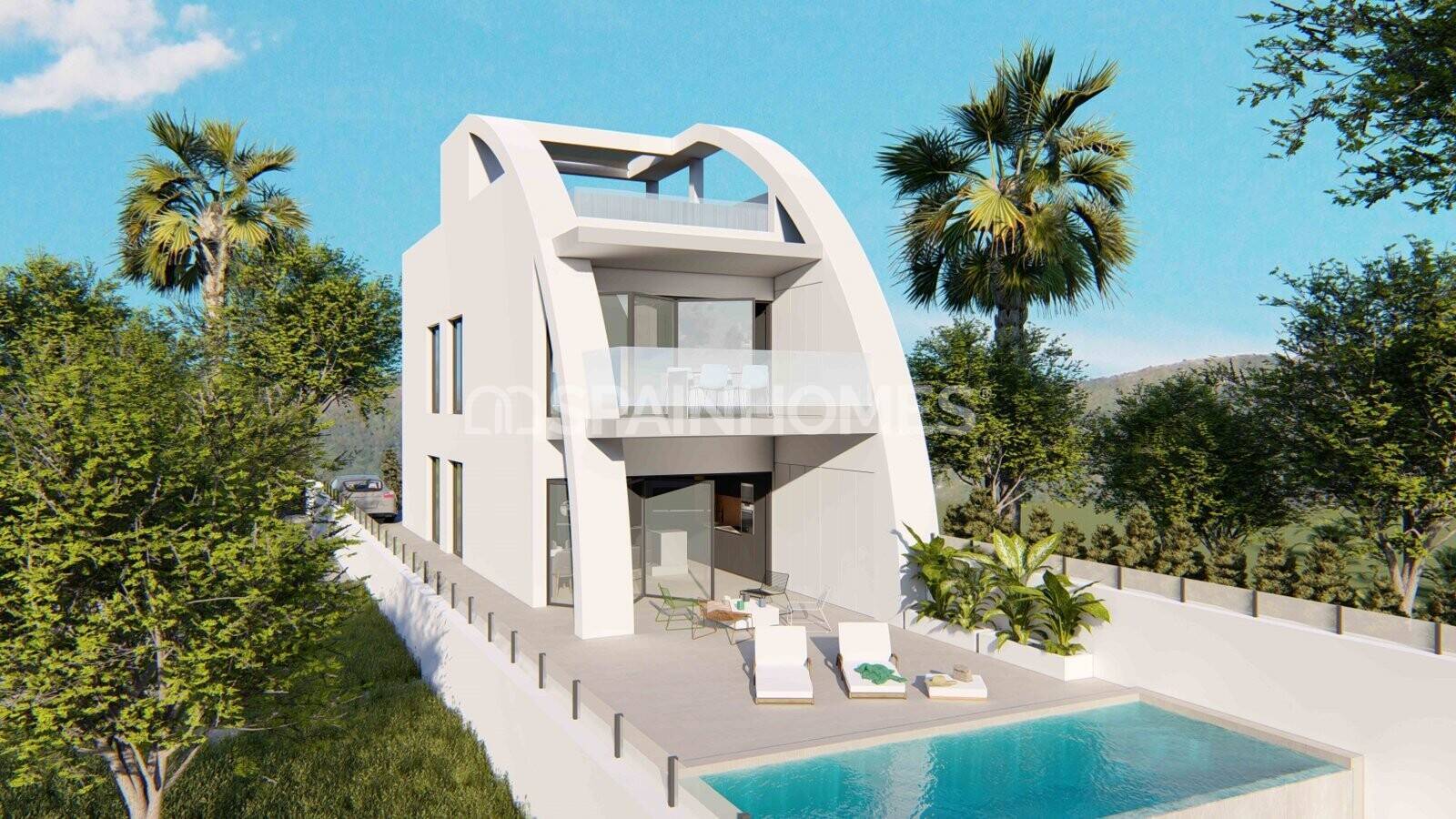 Lägenhet i Rojales, Alicante, Spanien 4 sovrum, 120 kvm. Nr. 108386