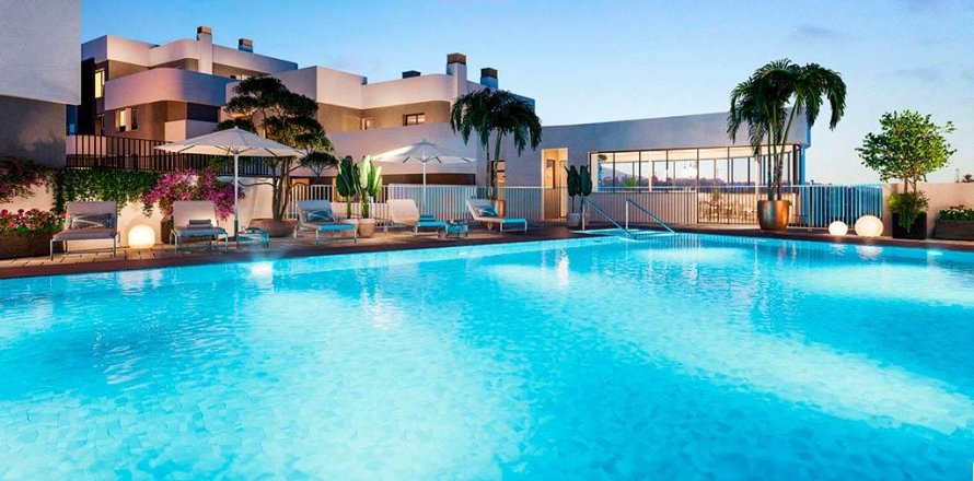 Lägenhet i Marbella, Malaga, Spanien 3 sovrum, 133 kvm. Nr. 104958