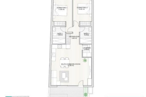 Bungalo pārdošanā Lo Pagan, Murcia, Spānijā 2 istabas, 78 m2 Nr. 117756 - attēls 21