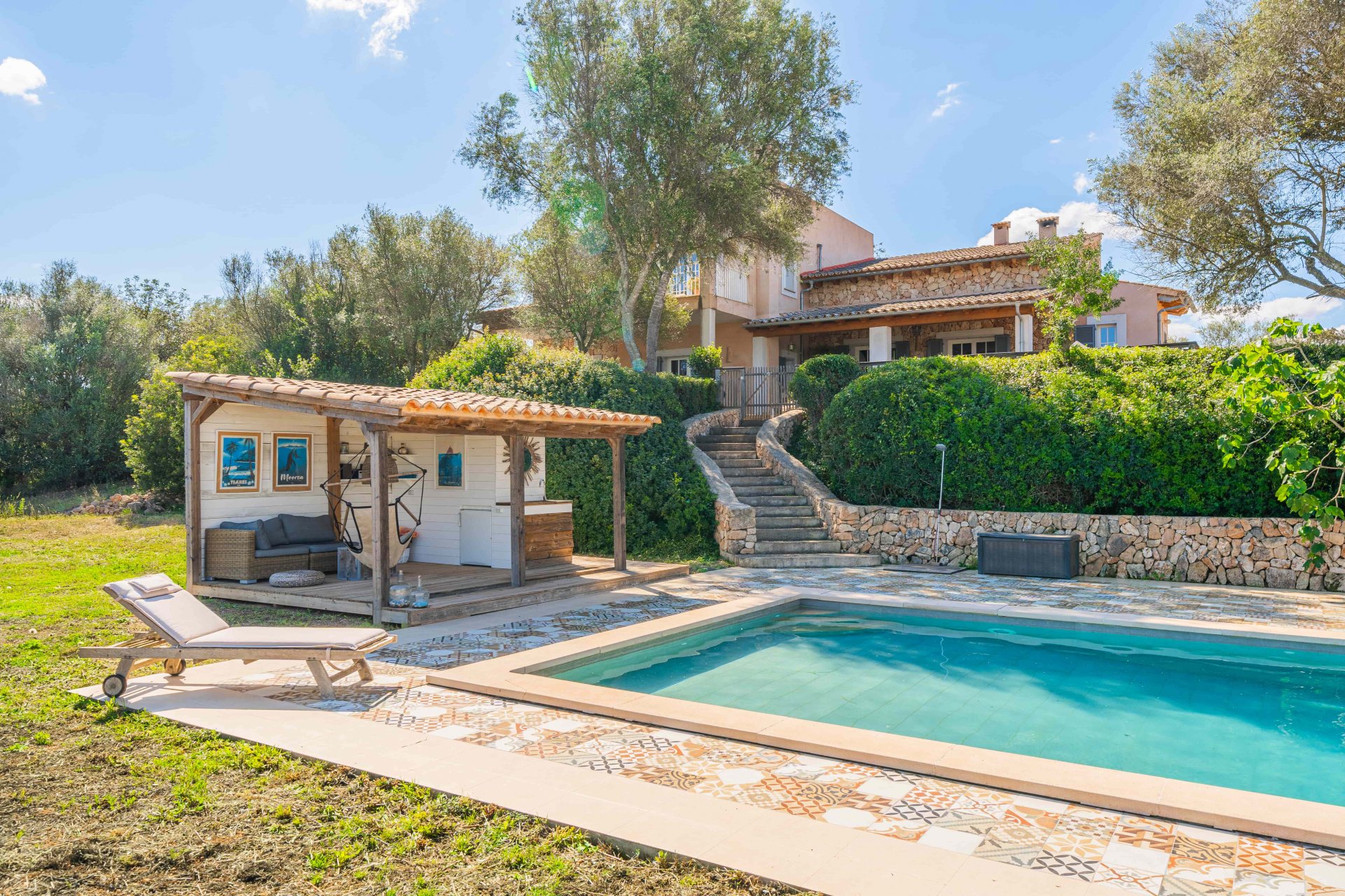 Finca a Algaida, Mallorca, Spagna 5 camere da letto, 345 mq. N° 112029