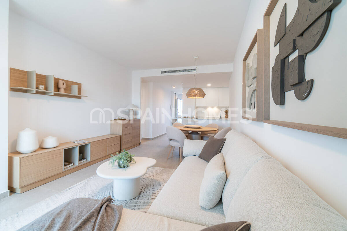 Квартира в Ориуэла, Аликанте, Испания 2 спальни, 73м2 №49112